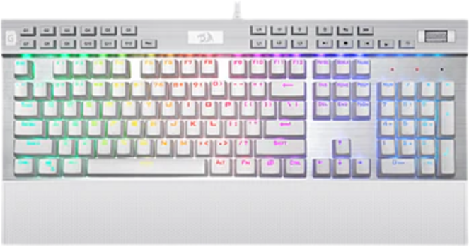  Redragon K550W Yama 131 Key RGB Gaming Keyboard - Cherry Brown Switches