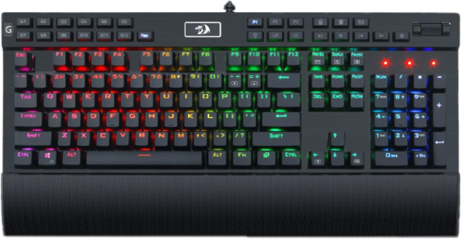 Redragon K550 Yama 131 Key RGB Gaming Keyboard - Cherry Brown Switches