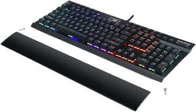 Redragon K550 Yama 131 Key RGB Gaming Keyboard - Cherry Brown Switches