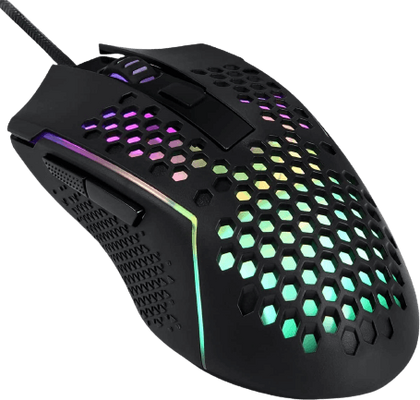 Redragon M987P-K Reaping Elite Wired Gaming Mouse - RGB Black