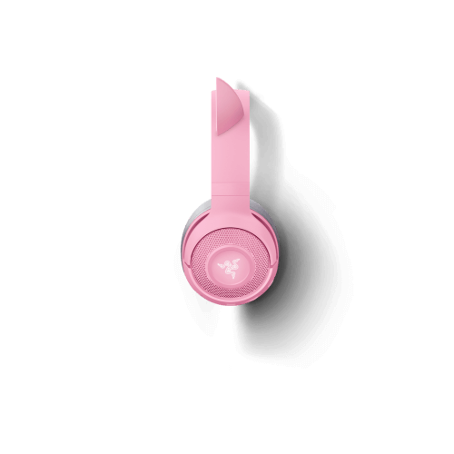 Razer Kraken BT Kitty Edition: سماعة بلوتوث كراكن - كيتي -  كوارتز بينك من ريزر  للبيع في مصر من خلال Games2Egypt