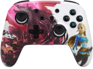 PowerA Enhanced Wireless Controller for Nintendo Switch - Blood Moon Zelda