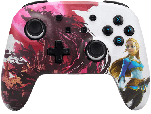 PowerA Enhanced Wireless Controller for Nintendo Switch - Blood Moon Zelda