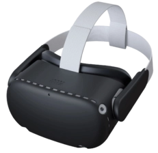 Kiwi design VR Silicone Shell Protective Cover for Oculus Quest 2 - Black -  for sale in Egypt from Games2Egypt