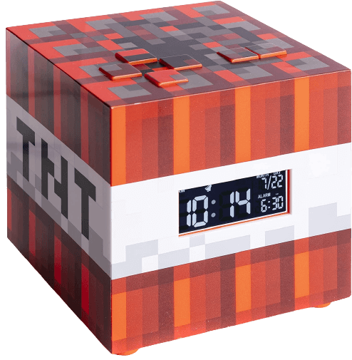 منبه شكل وصوت ديناميت ماين كرافت Minecraft TNT  للبيع في مصر من خلال Games2Egypt