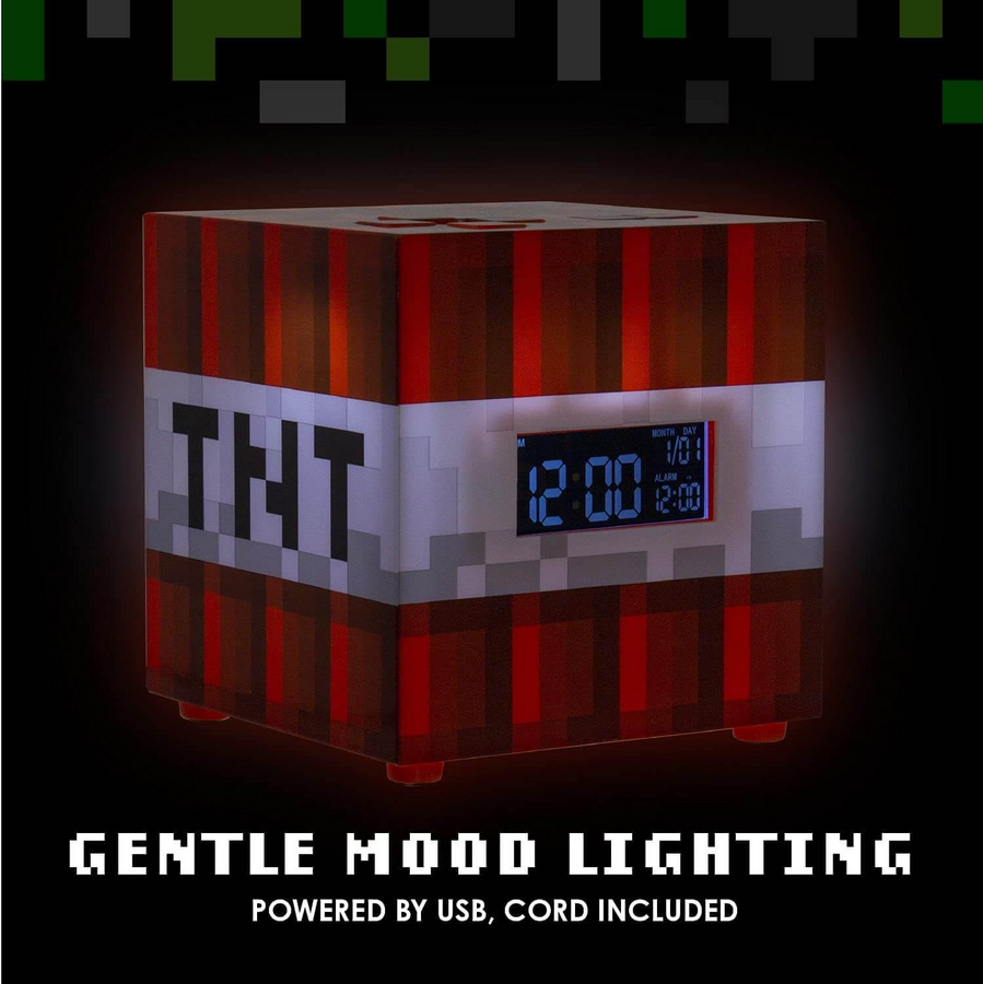  Paladone Minecraft TNT Alarm Clock – image 2