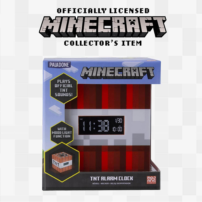 منبه شكل وصوت ديناميت ماين كرافت Minecraft TNT  للبيع في مصر من خلال Games2Egypt