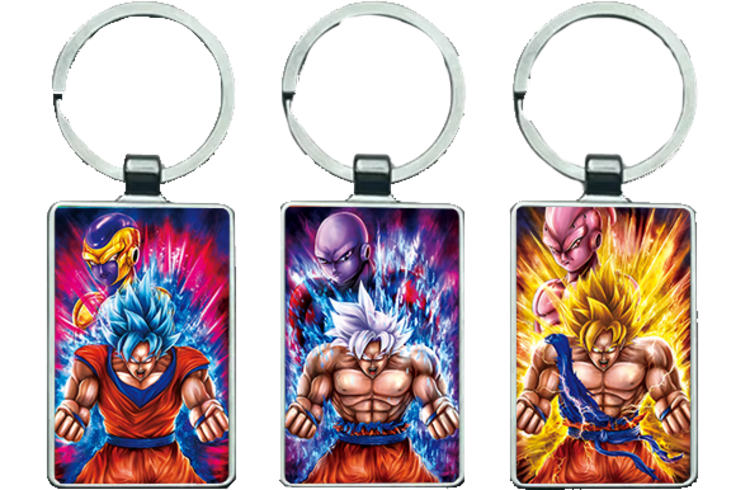 Dragon Ball (3 Shapes) 3D Keychain \ Medal