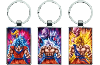 Dragon Ball (3 Shapes) 3D Keychain \ Medal (K001)