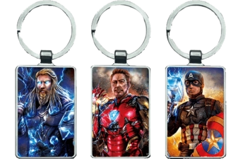 Avengers (Iron man - Thor - Captain America) Keychain \ Medal