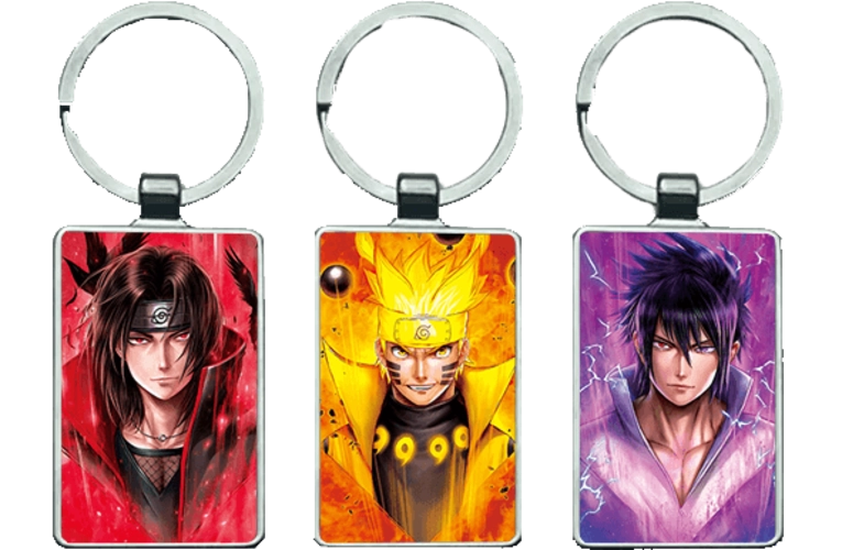 Naruto 3D Anime Keychain \ Medal (K031)