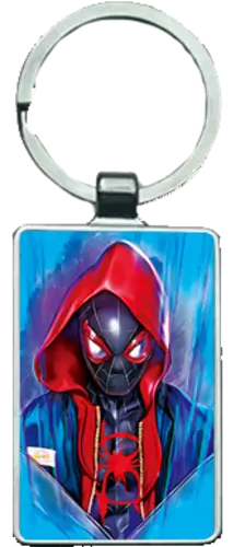 Spider man: Into the Spider Verse 3D Keychain \ Medal (K044)
