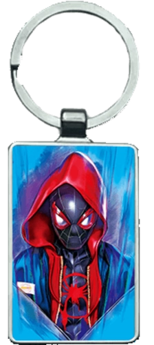 Spider man: Into the Spider Verse 3D Keychain \ Medal (K044)