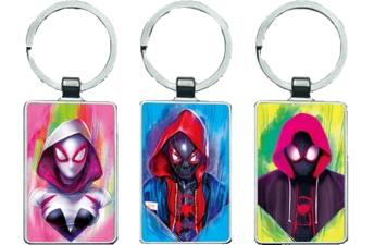 Spider man: Into the Spider Verse 3D Keychain \ Medal (K044)