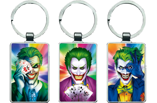 The Joker 3D Keychain \ Medal (K051)