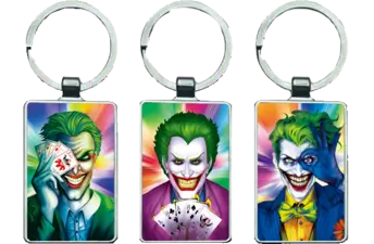 The Joker 3D Keychain \ Medal (K051)