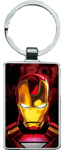 Iron man 3D Keychain \ Medal