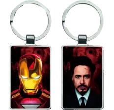 Iron man 3D Keychain \ Medal
