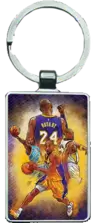  Kobe Bryant NBA 3D Keychain \ Medal