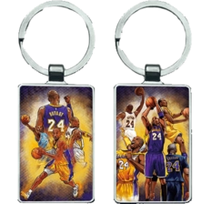  Kobe Bryant NBA 3D Keychain \ Medal