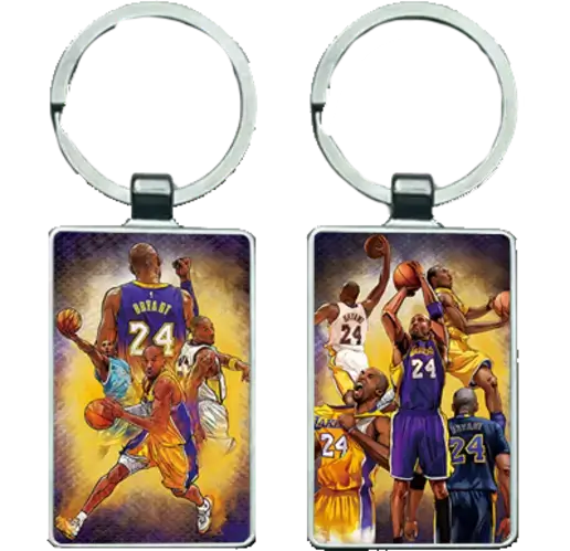  Kobe Bryant NBA 3D Keychain \ Medal
