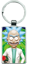 Rick 3D Keychain \ Medal