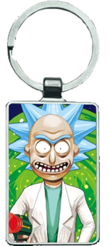 Rick 3D Keychain \ Medal