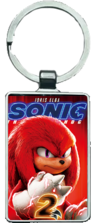 Sonic (3V) 3D Keychain \ Medal (K076)