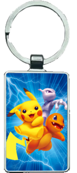 Pokemon Charactres 3D Keychain \ Medal