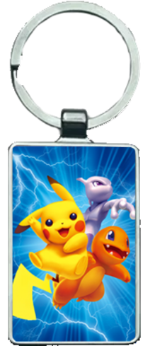 Pokemon Charactres 3D Keychain \ Medal