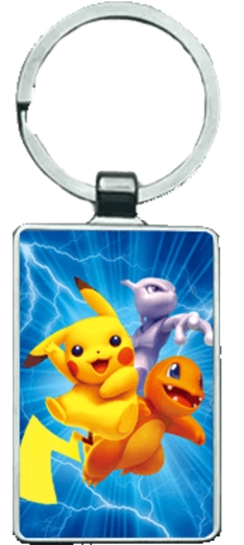 Pokemon Characters 3D Keychain \ Medal