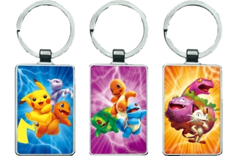 Pokemon Characters 3D Keychain \ Medal