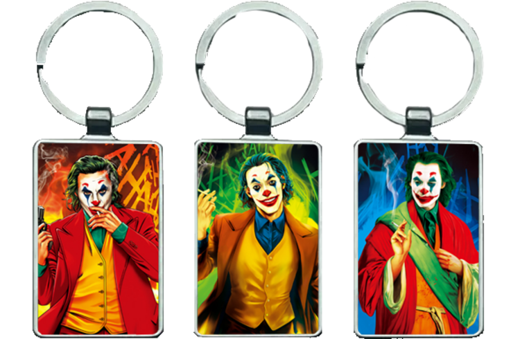 Joker V3 3D Keychain \ Medal
