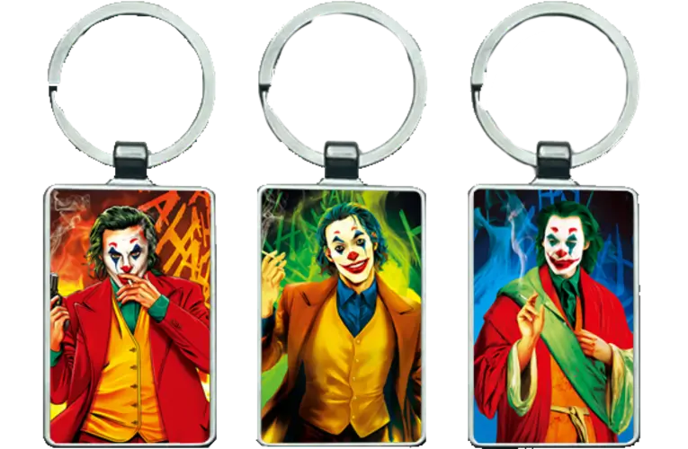 Joker V3 3D Keychain \ Medal (K143)