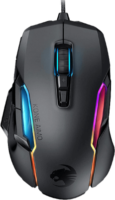 Roccat Kone Aimo Remastered Gaming Mouse - Black