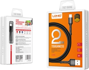 Ldnio LS64 USB-Micro Charging Cable - 2m  for sale in Egypt from Games2Egypt