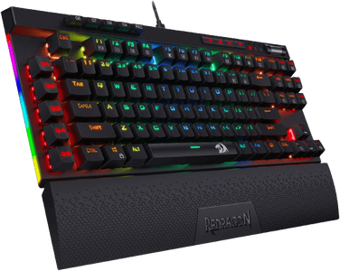 كيبورد جيمنج K587 ماجيك واند بميكانيكال سويتش أزرق وإضاءة RGB -  للبيع في مصر من خلال Games2Egypt