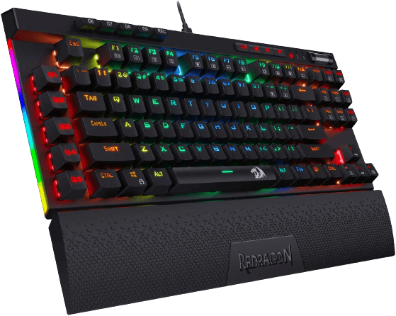 كيبورد جيمنج K587 ماجيك واند بميكانيكال سويتش أزرق وإضاءة RGB  للبيع في مصر من خلال Games2Egypt