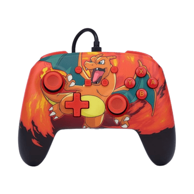 PowerA Nintendo Switch Enhanced Wired Controller - Pokémon: Charizard Vortex