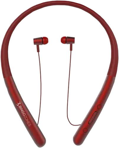 Bingozones N1 Neckband Bluetooth Headphone - Red