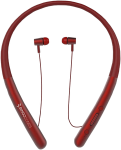 Bingozones N1 Neckband Bluetooth Headphone - Red  for sale in Egypt from Games2Egypt