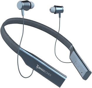 Bingozones N3 Neckband Bluetooth Headphones -Blue -  for sale in Egypt from Games2Egypt