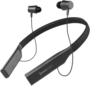 Bingozones N3 Neckband Bluetooth Headphones - Gray -  for sale in Egypt from Games2Egypt