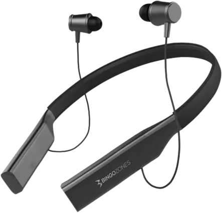 Bingozones N3 Neckband Bluetooth Headphones - Gray