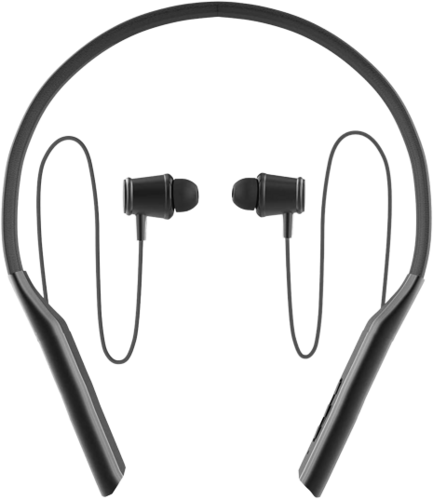 Bingozones N3 Neckband Bluetooth Headphones -Gray