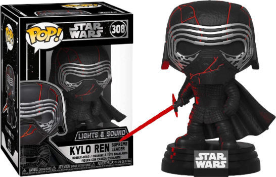 Funko Pop!  Kylo Ren Supreme Leader - Star Wars: The Rise of Skywalker