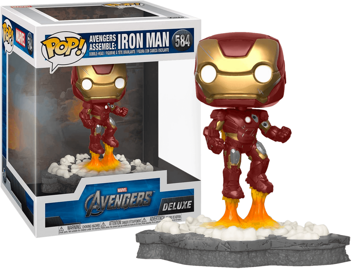 Funko Pop! Deluxe, Marvel: Avengers Assemble Series - Iron Man (584) – image 2