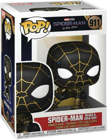 Funko Pop! Marvel Spider-Man in Black and Gold Suit (911)
