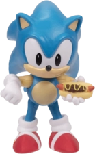 Sonic: The Hedgehog with Hot Dog Action Figure - 6.35 cm