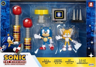 Sonic The Hedgehog 6.5 cm Action Figure Diorama Set